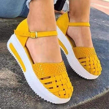 Women's Wooven Wedge Sandals