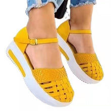 Women's Wooven Wedge Sandals