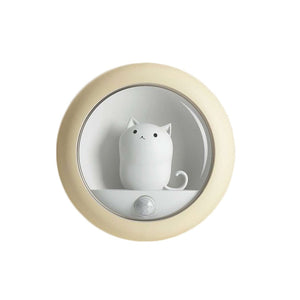 Adjustable Brightness Motion Sensing Cat Night Light