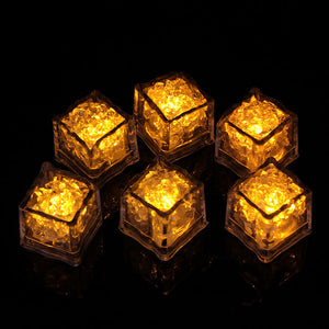 Reusable LED Ice Cube Shape Lights