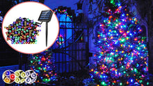 Solar-Powered LED Fairy Lights