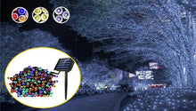 Solar-Powered LED Fairy Lights